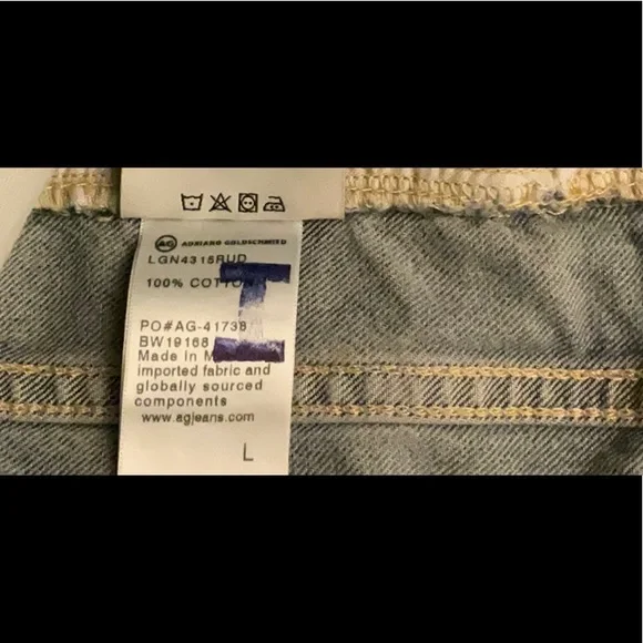 Ag Adriano Goldschmied
denim jacket.size large color denim blue - Picture 3 of 12